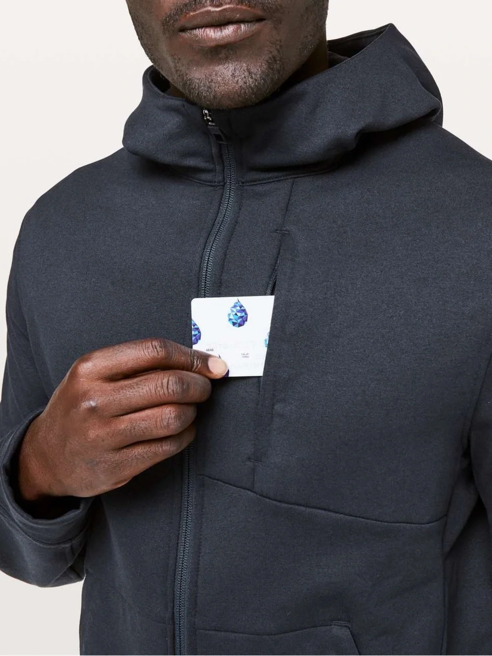 Lululemon City Sweat Zip Hoodie Sweatshirt Dark Navy Blue Full-Zip Jacket